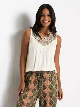 Топ-рубашка Inspirations Inspirationen, цвет Ecru
