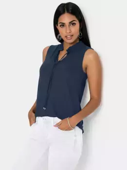 Топ-рубашка Inspirations Inspirationen, синий