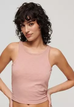 Топ RUCHED TANK Superdry, розовый