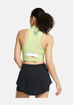 Топ RUN ANYWHERE Under Armour, зеленый