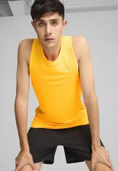 Топ Run Favorite Singlet Puma, желтый