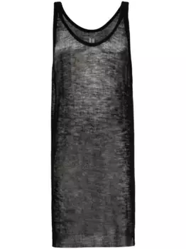 Топ Runaway Cunt Rick Owens, черный