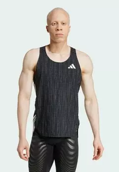 Топ RUNNING SINGLET adidas Performance, серый