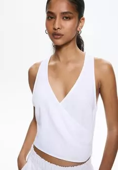 Топ RUSTIC PULL&BEAR, белый