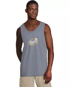 Топ RVCA Frond Script Tank, цвет Vintage Navy