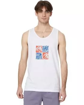 Топ RVCA Fronds Tank, белый