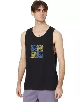 Топ RVCA Fronds Tank, черный