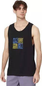 Топ RVCA Fronds Tank, черный