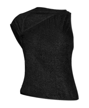 Топ с асимметричным вырезом Y-3, черный