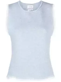 Топ с бахромой Barrie, синий