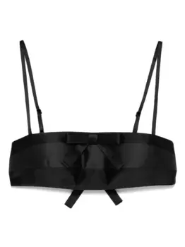 Топ с бантом MARKGONG, черный