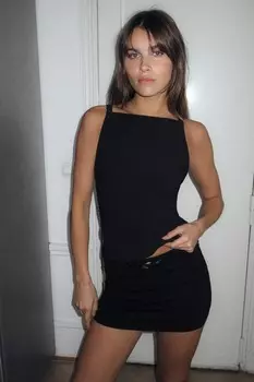 Топ с бантом назад ZARA, черный