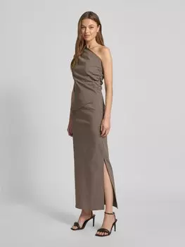 Топ с боковыми сборками, модель «Сора» My Essential Wardrobe, темно-коричневый