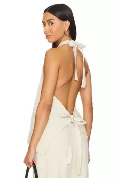 Топ с бретельками hills Lioness, цвет oatmeal