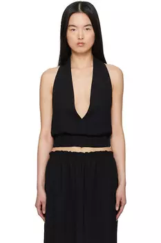 Топ с бретелями-хомутом Ashley Williams, черный