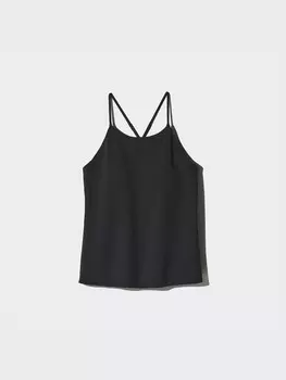 Топ с чашечками Uniqlo, цвет 09 черный