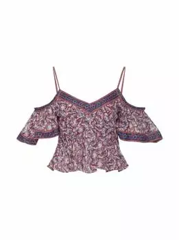Топ с цветочным принтом Isabel Marant toile