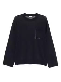 Топ с декором Monili Brunello Cucinelli, синий