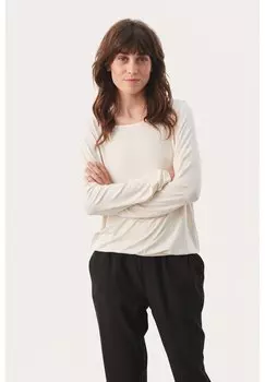 Топ с длинным рукавом ARINA BL Part Two, белый