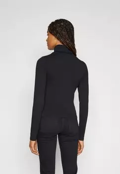 Топ с длинным рукавом Diamante Roll Neck Top Juicy Couture, черный