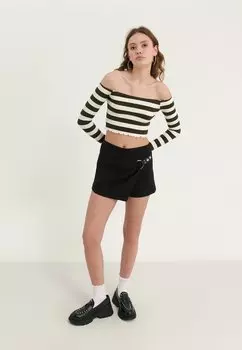 Топ с длинным рукавом Even&Odd, кремовый