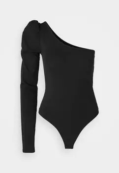 Топ с длинным рукавом Onlmartina One Shoulder Body Only, черный