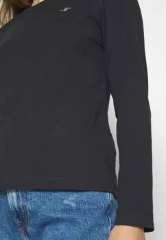 Топ с длинным рукавом Reg Shield GANT, черный