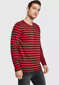 Топ с длинным рукавом Stripe Ls Urban Classics, красный