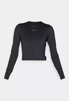 Топ с длинным рукавом Womens Active Long Sleeve Top Rapha, черный