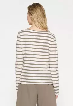 Топ с длинными рукавами 10DAYS, бежевый