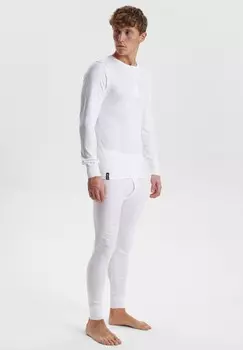 Топ с длинными рукавами 2-PACK Dovre, белый