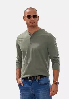 Топ с длинными рукавами 2 PACK H.I.S, хаки