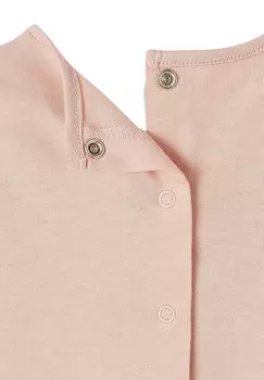 Топ с длинными рукавами 2ER-PACK Vertbaudet, светло-розовый