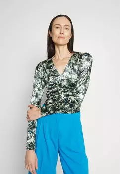 Топ с длинными рукавами 2nd Day, зеленый