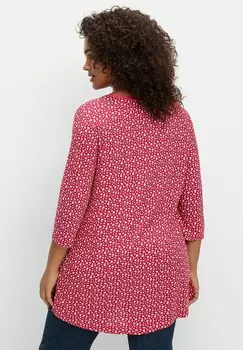 Топ с длинными рукавами 3/4-ARM Sheego, розовый