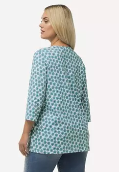 Топ с длинными рукавами 3/4 SLEEVE Ulla Popken, кремовый