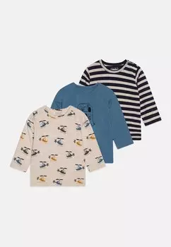 Топ с длинными рукавами 3 PACK Hust & Claire, темно-синий