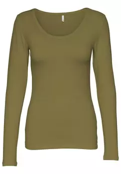 Топ с длинными рукавами 3 PACK ONLY, зеленый