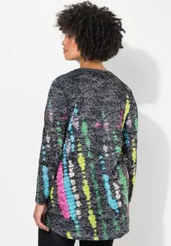 Топ с длинными рукавами A-LINE BATIK STRIPES Angel of Style, черный