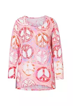 Топ с длинными рукавами A-LINE PEACE Angel of Style, красный