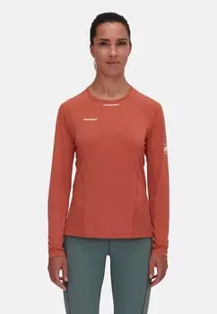 Топ с длинными рукавами AENERGY FL Mammut, цвет brick