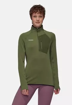Топ с длинными рукавами AENERGY LIGHT Mammut, зеленый