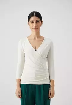 Топ с длинными рукавами ALAYJA 3/4 SLEEVE Ralph Lauren, крем