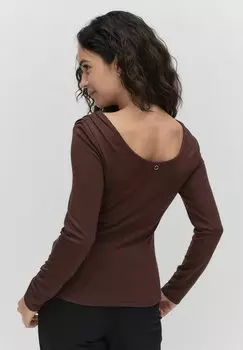 Топ с длинными рукавами ALINA BALLERINA STOCKH LM, коричневый