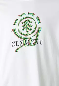 Топ с длинными рукавами ALL COLORS UNISEX Element, белый