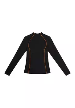 Топ с длинными рукавами ALLIEN J.LINDEBERG Sports, черный