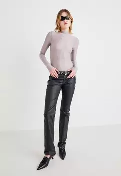Топ с длинными рукавами ALLISON LONGSLEEVED TURTLENECK TOP Weekday, серый