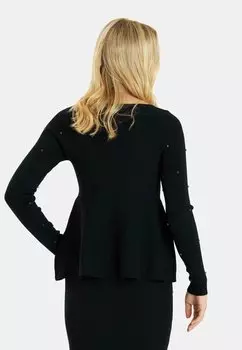 Топ с длинными рукавами Alma en Pena, черный