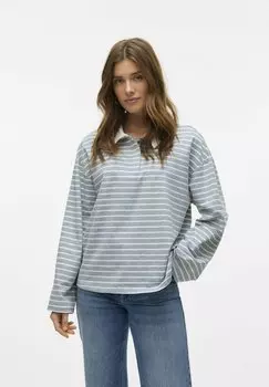 Топ с длинными рукавами ALMA Vero Moda, серый