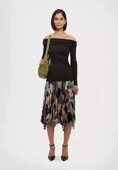 Топ с длинными рукавами AMILY Nanushka, черный